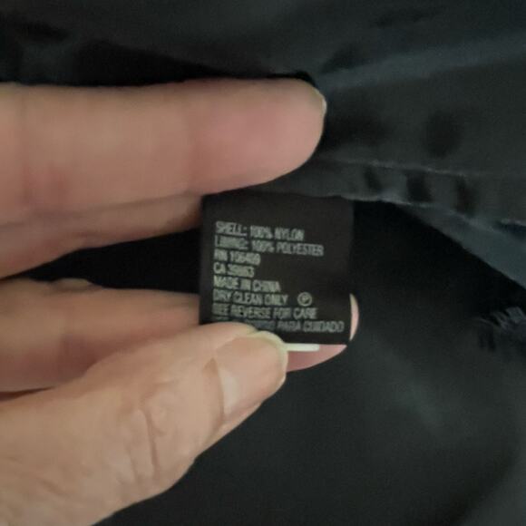 Antonio Melani Black Vintage 40s Look Old Hollywood Lace Cocktail Dress 10 L NEW - Picture 14 of 14